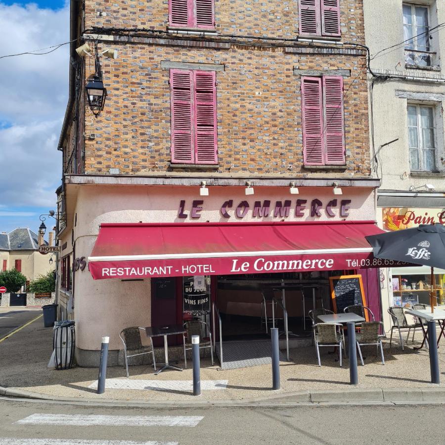 Le Commerce Hotel Pont-Sur-Yonne Kültér fotó